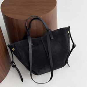 Natūralios odos rankinė Poli Suede