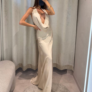Satīna kleita Emita