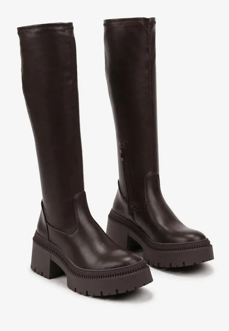 Ilgaauliai Gatito Leather