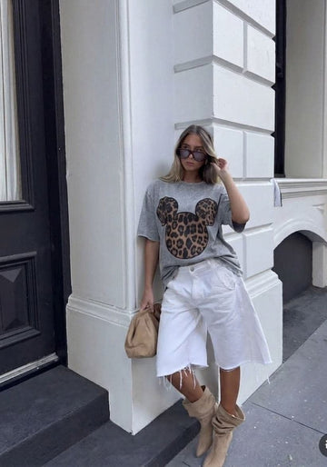 Marškinėliai Miki Leopard