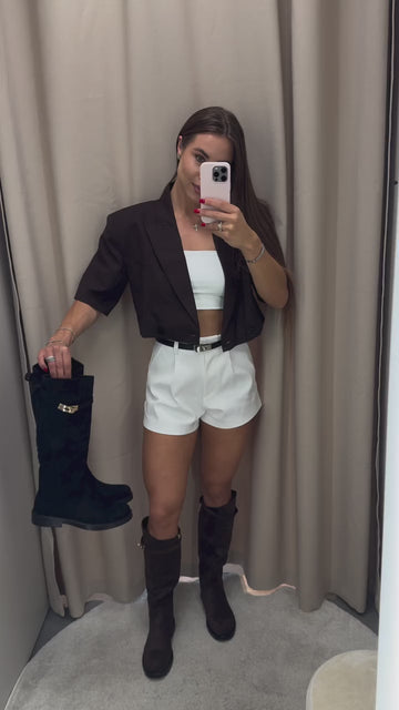 Garie zābaki Miles Suede